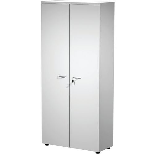 Artarredi - Meuble haut Fast Blanc - 180x80x35 cm - Portes avec serrure - Éco-responsable