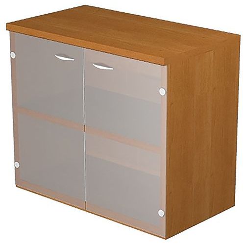 Meuble Bas Fast Portes Coulissantes - Aulne