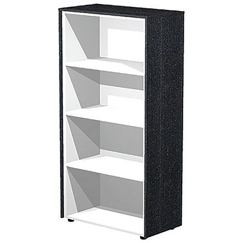 Rangement Haut Royal - 83x43x158cm - Noir