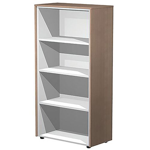 Rangement Haut Royal - 83x43x158cm - Noyer