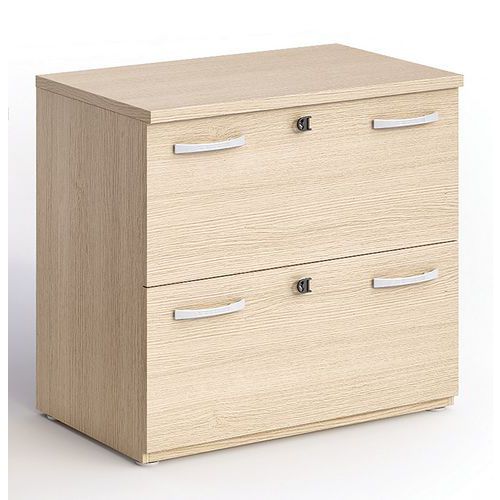 Meuble Tiroirs Visual Pour Dossiers - Chêne