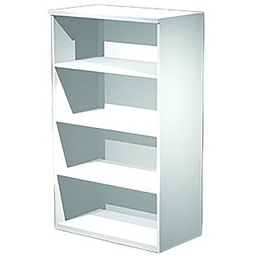 Armoire Mi-haute Trendy E Visual - 80x136cm - Blanc