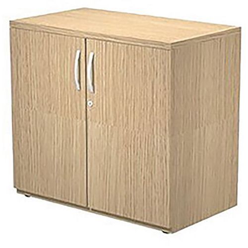 Armoire Basse Complète à 2 Portes Visual - Chêne