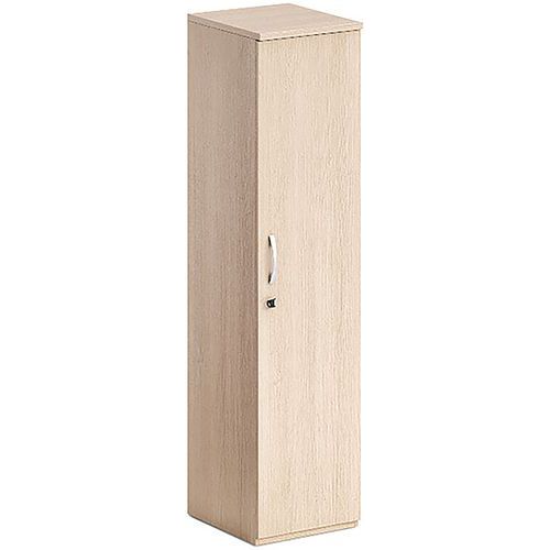 Armoire Haute Complète Portes Serrure Trendy E Visual Chêne