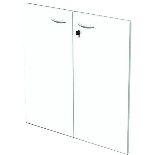 Jeu De Portes Armadio Armoire Basse - Blanc