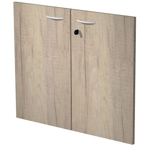 Jeu De Portes Armadio Armoire Basse - Chêne Canadien