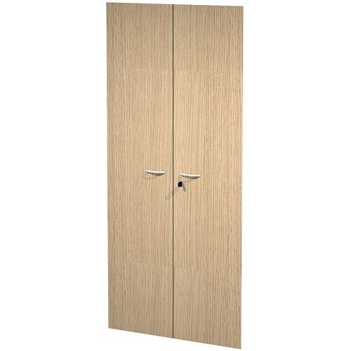 Jeu De Portes Armadio Armoire Haute Serrures - Chêne