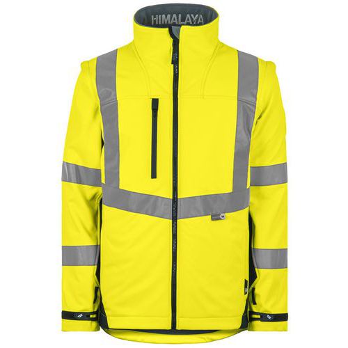 Blouson Softshell Himalya Jaune/marine Xl