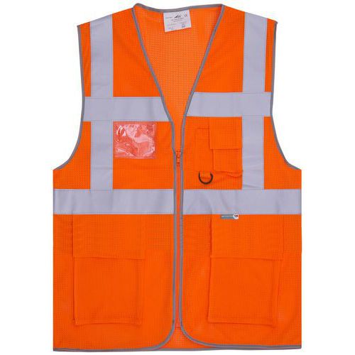 Gilet Safari Air Orange Fluorescent 2xl