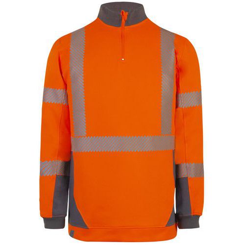 Sweat Darwin Orange/gris Xl