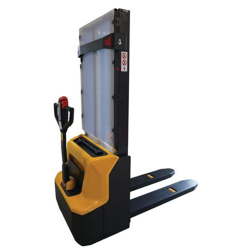 Gerbeur électrique Lithium 1200 kg - Levée 3114 mm - Manutan Expert ...