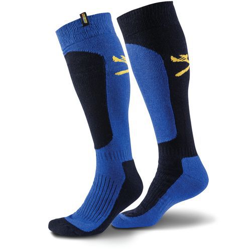 Chaussettes De Travail Hautes Limited - Bleu - 36/39