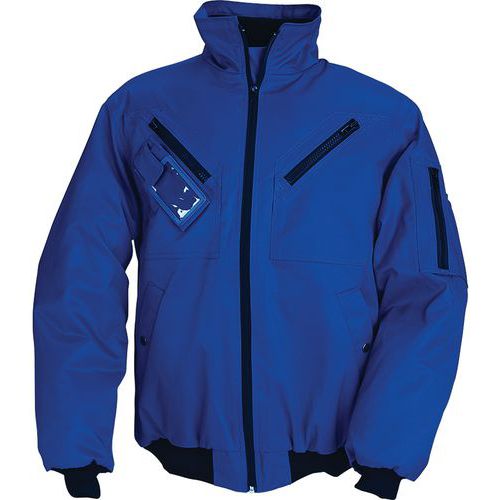 Blouson Pilote Bleu Roi - Xxl