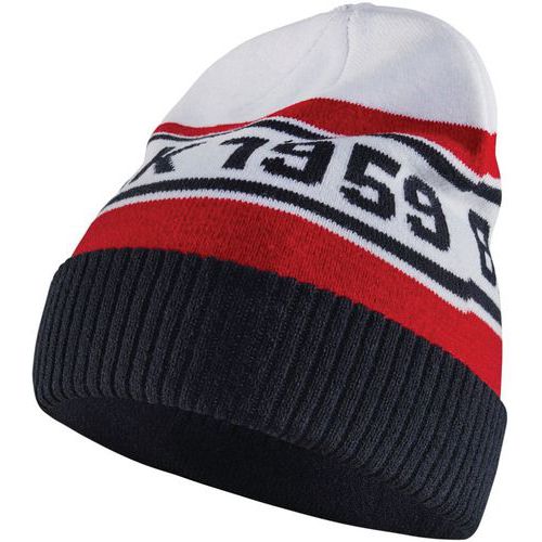 Bonnet Tricoté Stretch 2d - Bleu/rouge