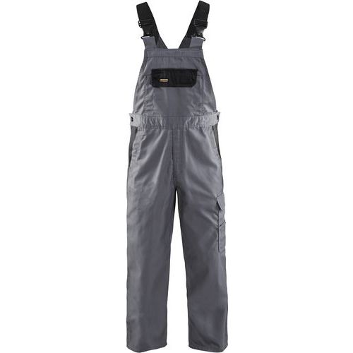 Cottes De Travail à Bretelles Industrie - Noir/beige - D116