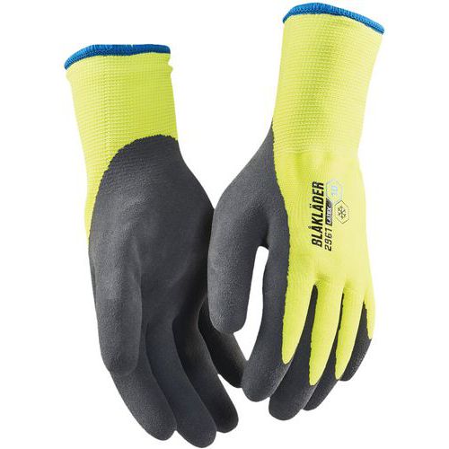 Gants De Manutention Artisan Doublés Latex Trempé Jauge 10/13 - Jaune - 9