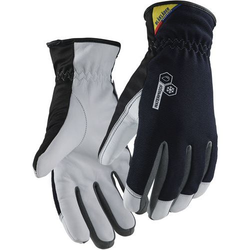 Gants De Manutention De Travail Doublés Wr Cuir De Chèvre - 9