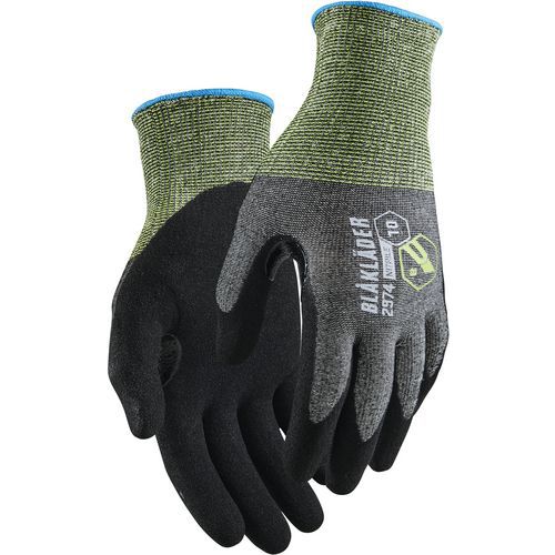 Gants Anticoupure De Travail En Nitrile Trempé Anti Coupure Jauge 15 - 8