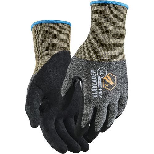 Gants Anticoupure De Travail Nitrile Trempé Anti Coupure Niveau C - 10