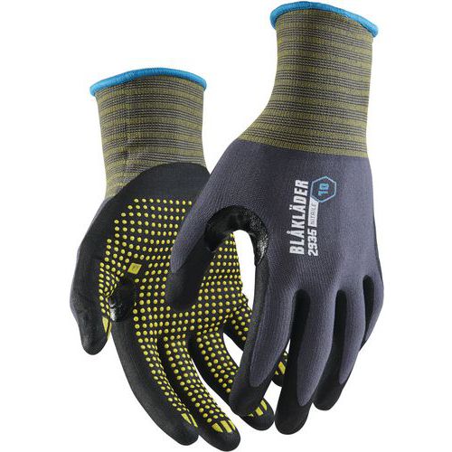 Gants De Manutention De Travail Nitrile Avec Adhérence Par Points - 6