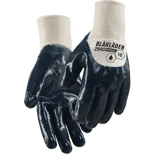 Gants De Manutention En Nitrile Trempé - Turquoise - 9