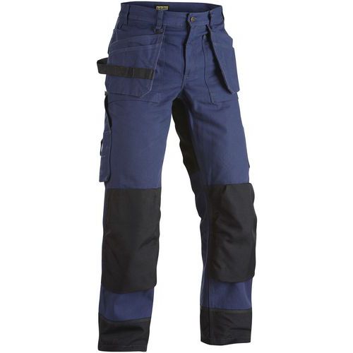 Pantalon De Travail Heavy Worker - Bleu/noir - C148