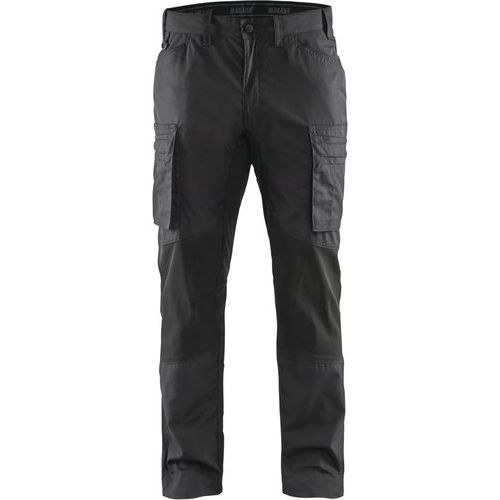 Pantalon De Travail X1900 à Stretch 4d Gris Foncé Noir - F120