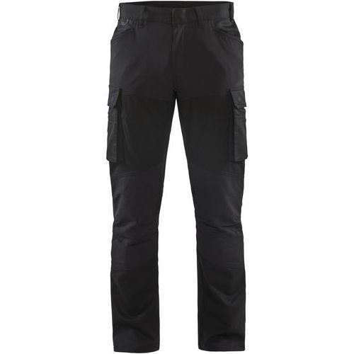 Pantalon De Travail Maintenance Stretch 2d Noir - C42