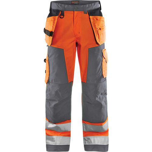 Pantalon Artisan Haute-visibilité - Orange Fluo - C56