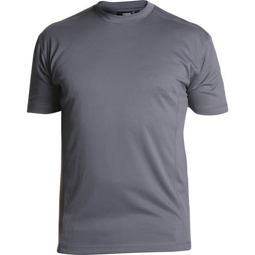 T-shirt De Travail Col Rond Coolmax - Noir - S