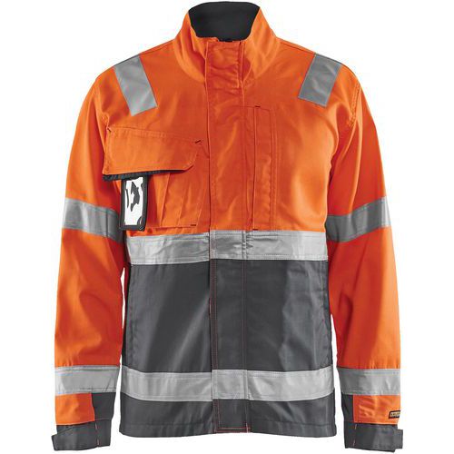 Veste De Travail Haute-visibilité - Orange Fluo - Xs