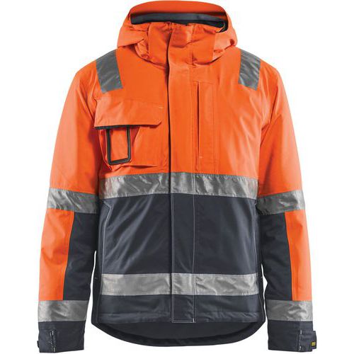 Veste Travail Hiver Haute-visibilité Stretch 2d Orange - Xxs