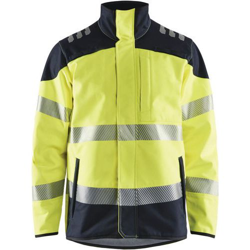 Veste Softshell Multinormes - Bleu/jaune - Xl
