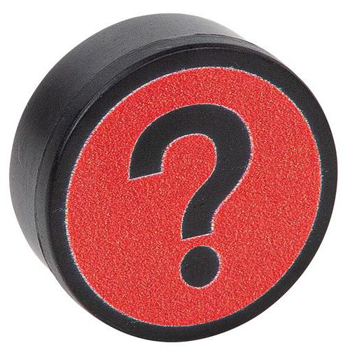 Aimants Lean Management Question Rouge