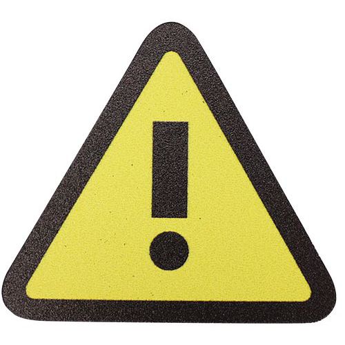 Aimants Lean Management Danger Jaune