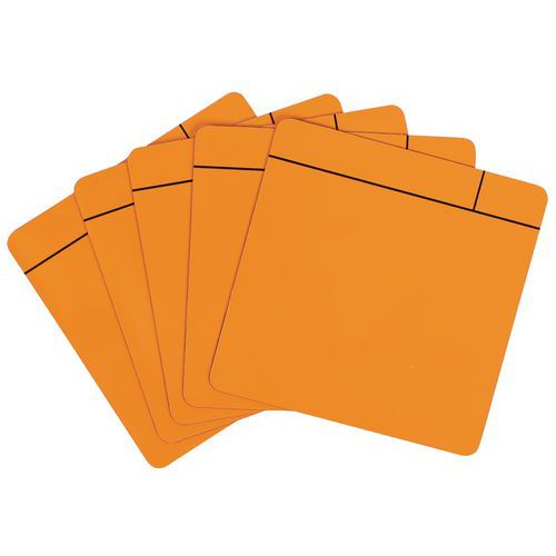 Aimants Lean Management Notes Orange
