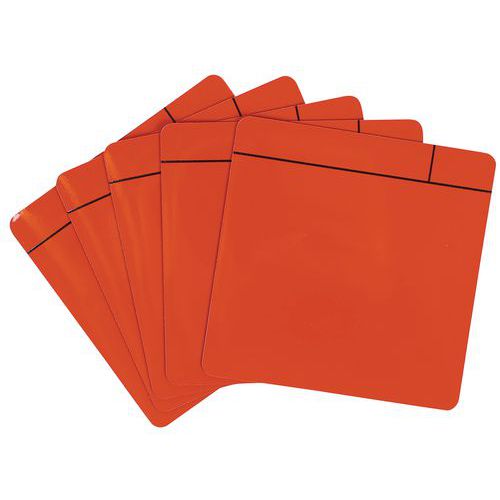 Aimants Lean Management Notes Rouge