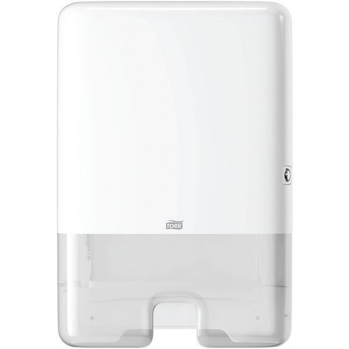 Distributeur Dâ€™essuie-mains Mural - H2 Tork 552000 â€“ Blanc