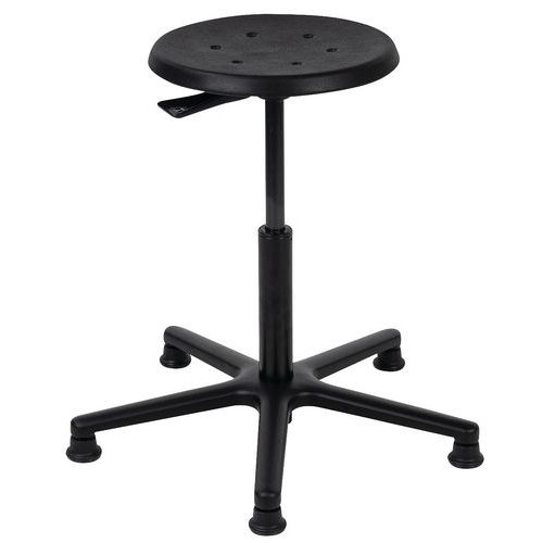 Tabouret Master Bas Patins Polyurethane H 50 A 70 Cm
