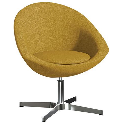 Chauffeuse Agio Tissu Jaune