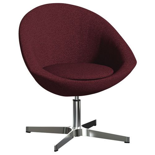 Chauffeuse Agio Tissu Bordeaux