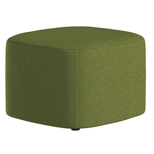 Petit Pouf Abbey Tissu Vert