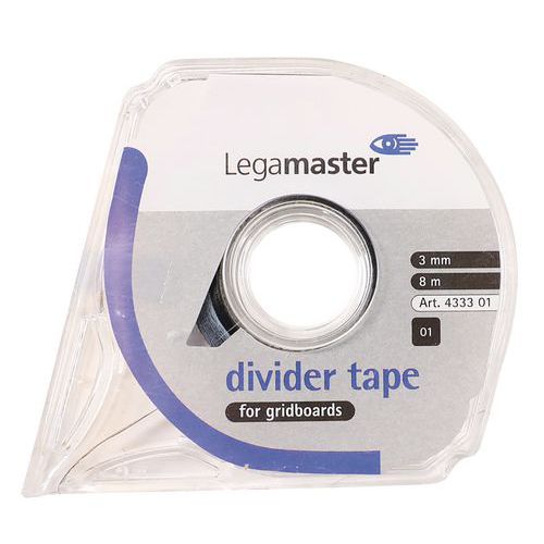 Bande De Séparation Pour Tableau 3.0 Mm X 8 M Noir