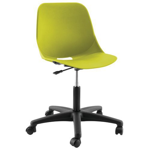 Chaise Bakéa Coque Polypropylène Vert