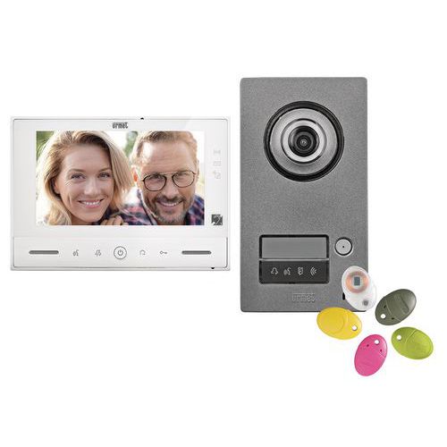Kit Vidéo Couleur 7 Mains Libres À Mémoire 1 Appel