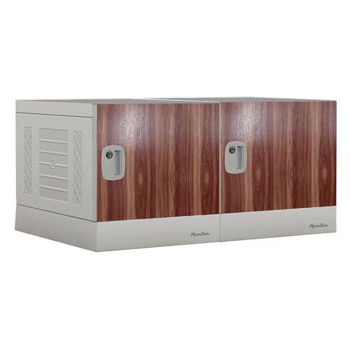 Vestiaire En Plastique 2 Cases/ 2 Colonnes