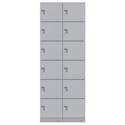 Vestiaire En Plastique 12 Cases/ 2 Colonnes