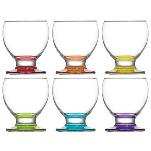 Lot de 6 verres à pieds 21 cl - Teo-Cosy & Trendy Lot de 6 verres à pieds 21 cl - Teo-Cosy & Trendy