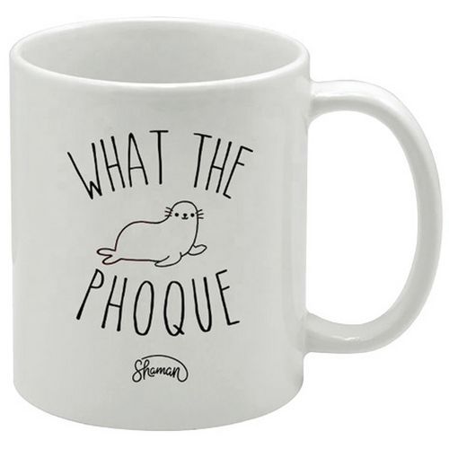 Mug céramique What the phoque -Le Fabuleux Shaman Mug céramique What the phoque -Le Fabuleux Shaman