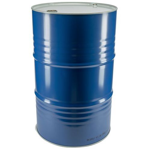 Fût Acier 225L Vernis Alimentaire Bleu - Capacité 225L - Recyclable